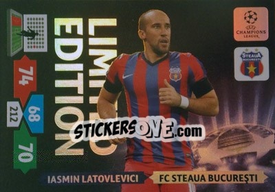 Cromo Iasmin Latovlevici - UEFA Champions League 2013-2014. Adrenalyn XL - Panini