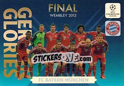 Figurina FC Bayern München - UEFA Champions League 2013-2014. Adrenalyn XL - Panini