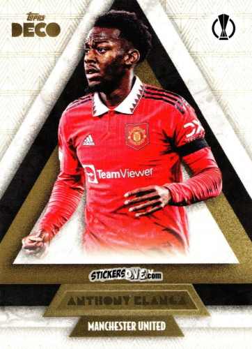 Figurina Anthony Elanga - Deco UEFA 2022-2023 n. 152 - Topps