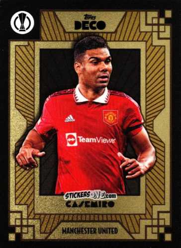 Cromo Casemiro - Deco UEFA 2022-2023 n. 14 - Topps