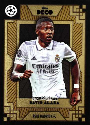 Cromo David Alaba - Deco UEFA 2022-2023 n. 19 - Topps
