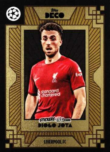 Figurina Diogo Jota - Deco UEFA 2022-2023 n. 22 - Topps