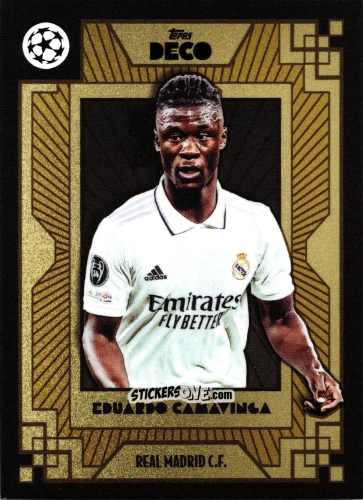Cromo Eduardo Camavinga - Deco UEFA 2022-2023 n. 26 - Topps