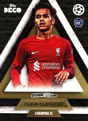 Sticker Fabio Carvalho - Deco UEFA 2022-2023 n. 156 - Topps