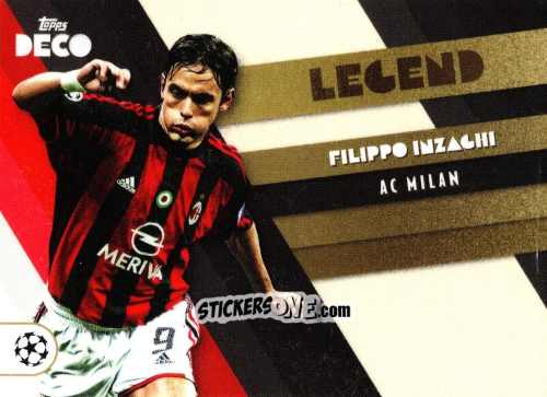 Cromo Filippo Inzaghi - Deco UEFA 2022-2023 n. 131 - Topps