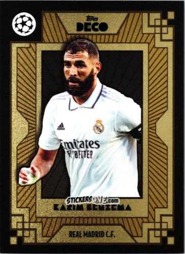 Cromo Karim Benzema - Deco UEFA 2022-2023 n. 45 - Topps