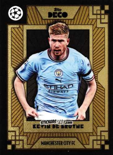 Figurina Kevin de Bruyne - Deco UEFA 2022-2023 n. 47 - Topps