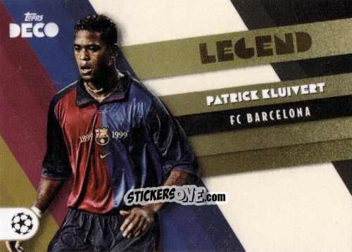 Figurina Patrick Kluivert - Deco UEFA 2022-2023 n. 141 - Topps