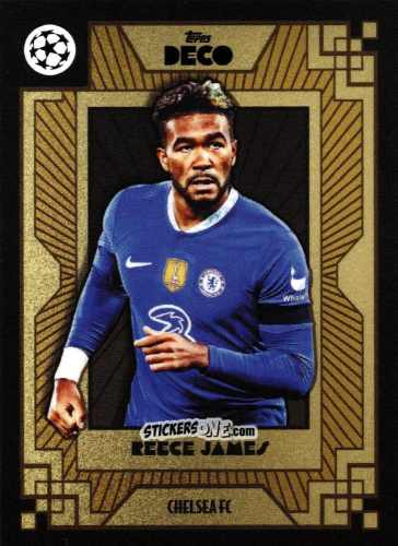 Sticker Reece James - Deco UEFA 2022-2023 n. 72 - Topps