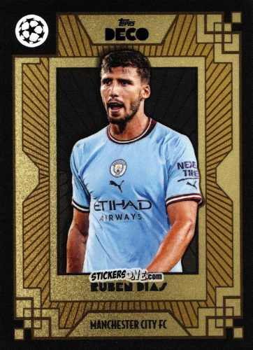 Cromo Ruben Dias - Deco UEFA 2022-2023 n. 80 - Topps