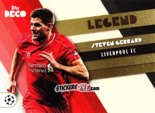 Cromo Steven Gerrard - Deco UEFA 2022-2023 n. 145 - Topps