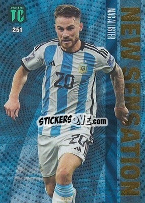 Sticker Alexis Mac Allister - Top Class 2023 - Panini