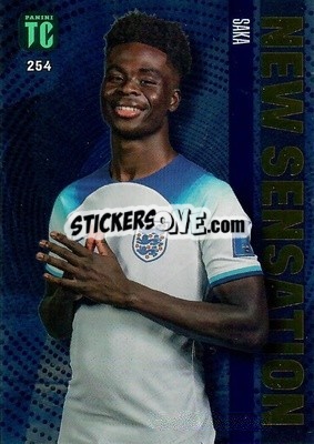 Sticker Bukayo Saka - Top Class 2023 n. 254 - Panini