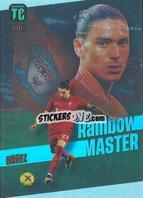 Sticker Darwin Núñez - Top Class 2023 n. 210 - Panini