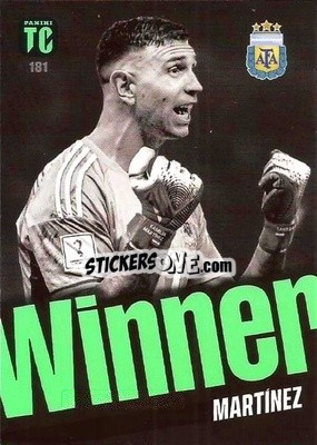 Sticker Emiliano Martínez - Top Class 2023 n. 181 - Panini