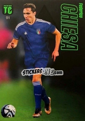 Figurina Federico Chiesa - Top Class 2023 - Panini