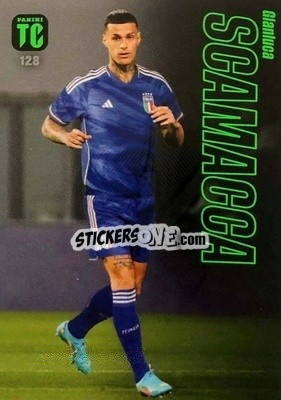 Sticker Gianluca Scamacca - Top Class 2023 - Panini