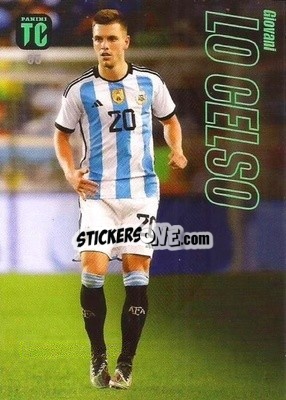 Sticker Giovani Lo Celso - Top Class 2023 - Panini