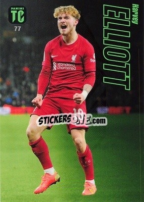 Sticker Harbey Elliott - Top Class 2023 - Panini