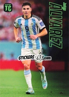 Sticker Julián Álvarez - Top Class 2023 n. 118 - Panini