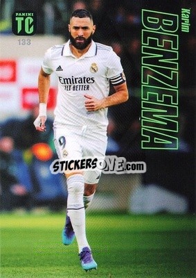 Sticker Karim Benzema - Top Class 2023 n. 133 - Panini