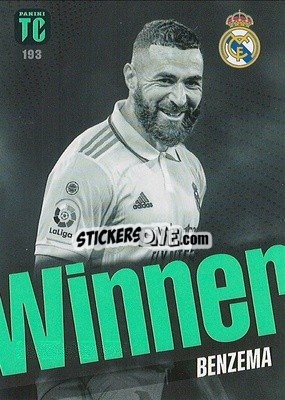 Sticker Karim Benzema - Top Class 2023 n. 193 - Panini
