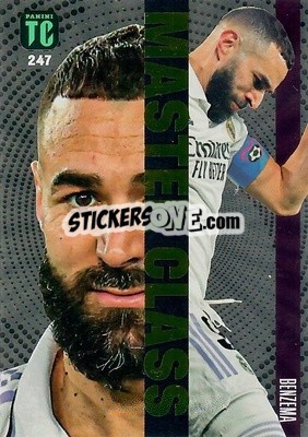 Sticker Karim Benzema - Top Class 2023 n. 247 - Panini