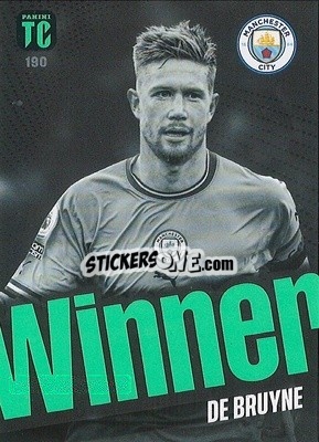 Sticker Kevin De Bruyne - Top Class 2023 n. 190 - Panini