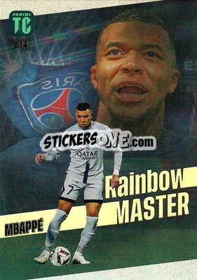 Sticker Kylian Mbappé - Top Class 2023 n. 214 - Panini