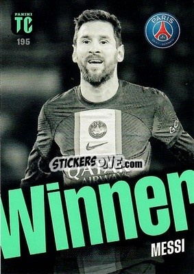 Sticker Lionel Messi - Top Class 2023 n. 195 - Panini