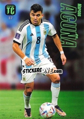 Figurina Marcos Acuña - Top Class 2023 - Panini