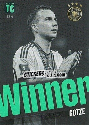 Sticker Mario Gotzé - Top Class 2023 n. 184 - Panini