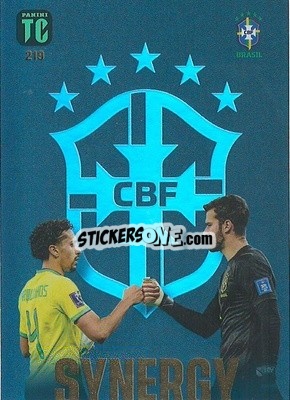 Sticker Marquinhos / Alisson - Top Class 2023 n. 219 - Panini