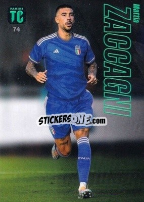 Sticker Mattia Zaccagni - Top Class 2023 - Panini