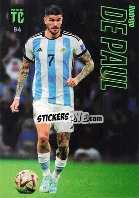 Sticker Rodrigo de Paul - Top Class 2023 n. 64 - Panini