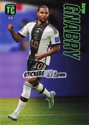 Figurina Serge Gnabry - Top Class 2023 - Panini