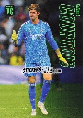 Sticker Thibaut Courtois - Top Class 2023 n. 8 - Panini