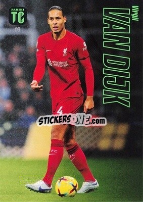 Sticker Virgil van Dijk - Top Class 2023 n. 19 - Panini