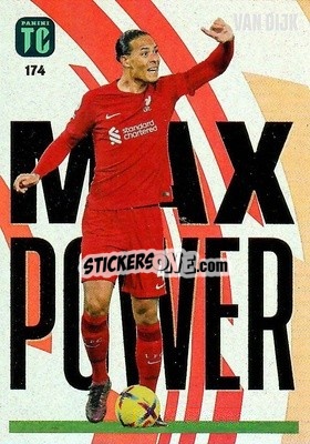 Sticker Virgil van Dijk - Top Class 2023 n. 174 - Panini