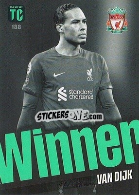 Sticker Virgil van Dijk - Top Class 2023 n. 188 - Panini