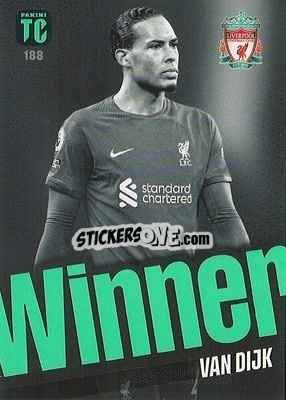 Sticker Virgil van Dijk - Top Class 2023 - Panini