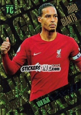 Sticker Virgil van Dijk - Top Class 2023 n. HG-VD - Panini