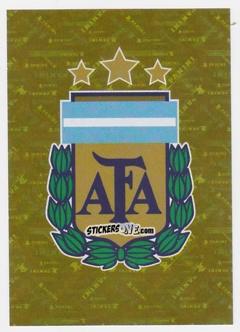 Figurina Logo Asociación del Fútbol Argentino - Fútbol Argentino 2023 n. 1 - Panini