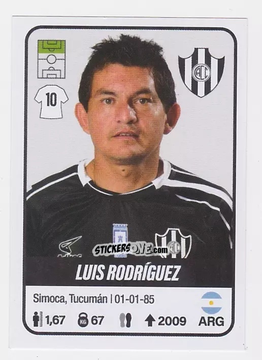 Cromo Luis Miguel Rodríguez - Fútbol Argentino 2023 n. 139 - Panini