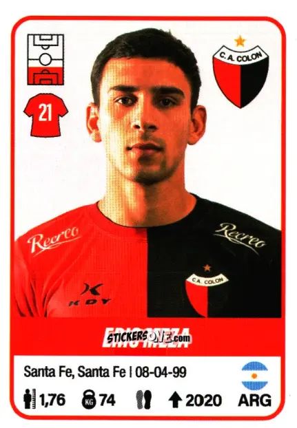 Sticker Eric Meza - Fútbol Argentino 2023 n. 144 - Panini