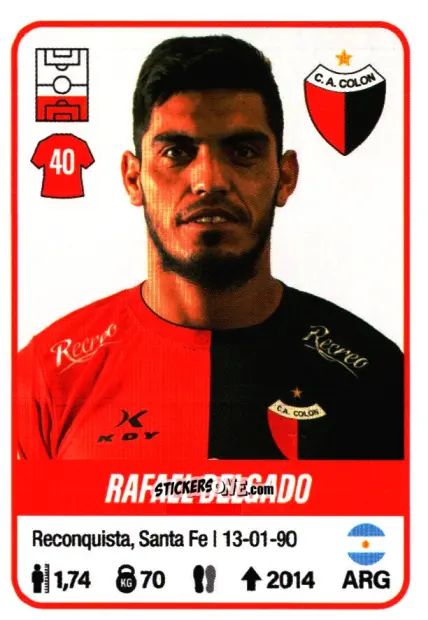Sticker Rafael Delgado - Fútbol Argentino 2023 n. 145 - Panini