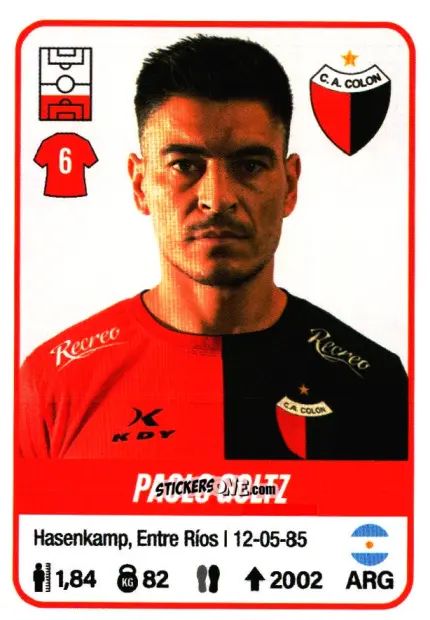 Sticker Paolo Goltz - Fútbol Argentino 2023 n. 146 - Panini