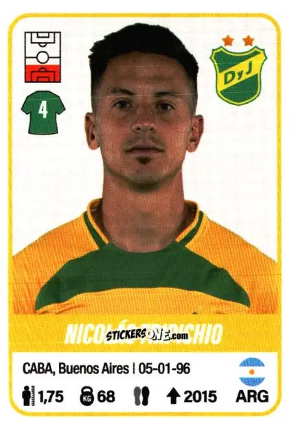 Sticker Nicolás Tripichio - Fútbol Argentino 2023 n. 160 - Panini