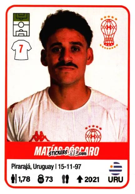 Sticker Matías Cóccaro - Fútbol Argentino 2023 n. 239 - Panini