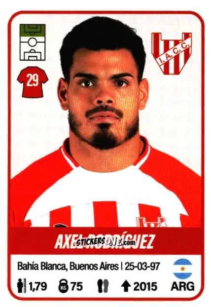Sticker Axel Rodríguez - Fútbol Argentino 2023 n. 275 - Panini